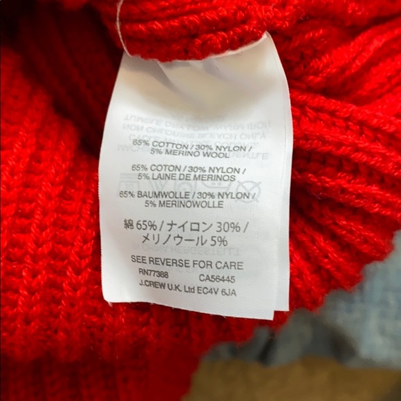 J. Crew sleeveless red sweater - Picture 4 of 4